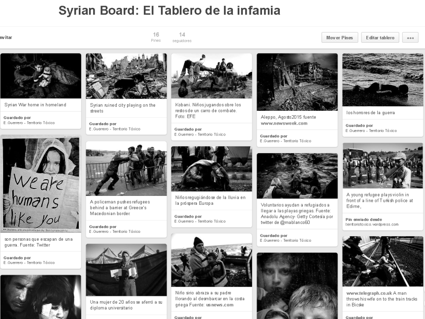 Syrian Board: El tablero de la infamia en Pinterest